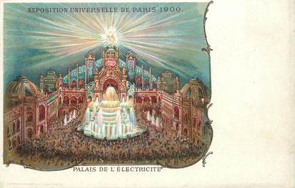 CPA EXPOSITION UNIVERSELLE DE 1900 "le palais de Electricité"