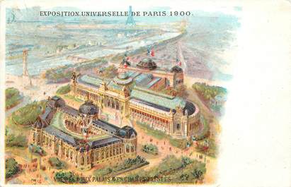 CPA EXPOSITION UNIVERSELLE DE 1900 "le palais des champs Elysées"