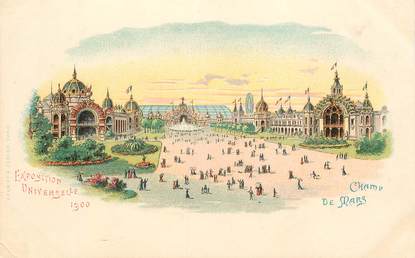 CPA EXPOSITION UNIVERSELLE DE 1900 "le champ de mars"