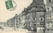 80 Somme / CPA FRANCE 80 "Mers Les Bains, les villas et la promenade"