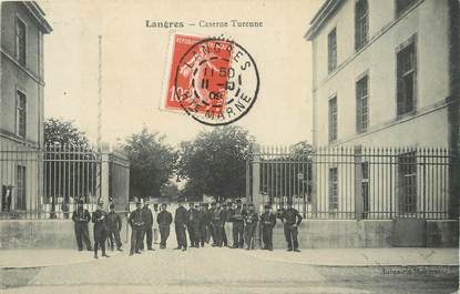/ CPA FRANCE 52 "Langres, caserne Turenne"