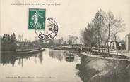 51 Marne / CPA FRANCE 51 "Châlons sur Marne, vue du canal"