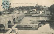 70 Haute SaÔne / CPA FRANCE 70 "Gray, vue du pont de Pierre "