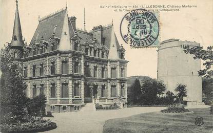 / CPA FRANCE 76 "Lillebonne, château Moderne"