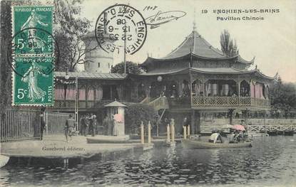 / CPA FRANCE 95 "Enghien les Bains, pavillon chinois"