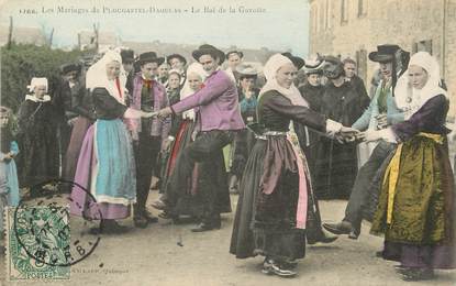 / CPA FRANCE 29 "Les Mariages de plougastel Daoulas, le bal de la Gavotte"