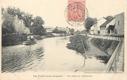 / CPA FRANCE 77 "La Ferté Sous Jouarre, vue prise de l'abreuvoir"