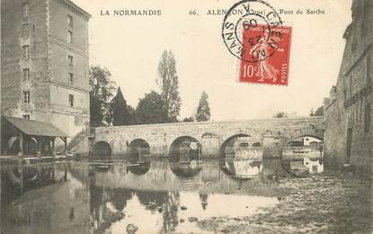 / CPA FRANCE 61 "Alençon, pont de Sarthe"