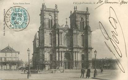 / CPA FRANCE 51 "Vitry le François, église Notre Dame"