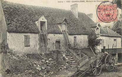 / CPA FRANCE 36 "Gargilesse, maison de George Sand"