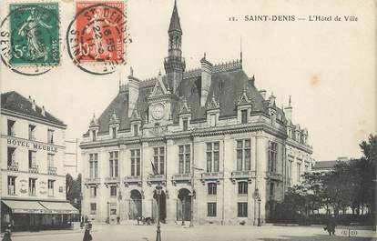 / CPA FRANCE 93 "Saint Denis, l'hôtel de ville "