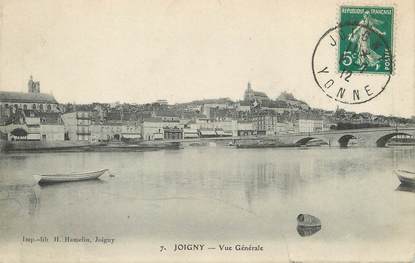 / CPA FRANCE 89 "Joigny, vue  générale"