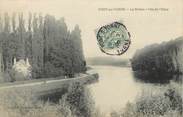 89 Yonne / CPA FRANCE 89 "Pont Sur Yonne, la rivière, villa de l'étang"