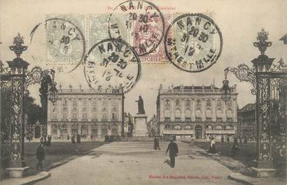 / CPA FRANCE 54 "Nancy, place Stanislas" / TYPE BLANC