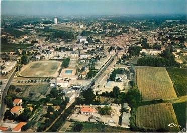 / CPSM FRANCE 33 "Saint André de Cubzac, vue générale aérienne"