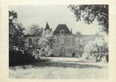 / CPSM FRANCE 33 "Saint Emilion, château Tertre Daugay" / CARTE PUBLICITAIRE