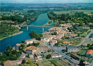 / CPSM FRANCE 33 "Pessac sur Dordogne, vue générale aérienne"