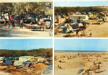 / CPSM FRANCE 33 "Soulac sur Mer" / CAMPING