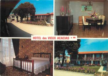/ CPSM FRANCE 33 "Queyrac, hôtel des vieux acacias"