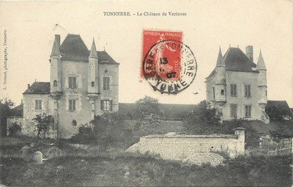 / CPA FRANCE 89 "Tonnerre, le château de Vezinnes"