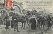 28 Eure Et Loir / CPA FRANCE 28 "Janville, soeur Saint Henri" / ATTELAGE