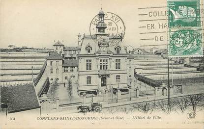 / CPA FRANCE 78 "Conflans Sainte Honorine, l'hôtel de ville"