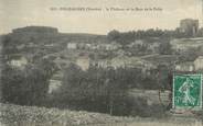 85 Vendee / CPA FRANCE 85 "Pouzauges, le château et le bois de la Folie"