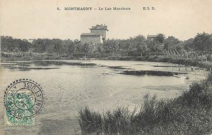 / CPA FRANCE 95 "Montmagny, le lac Marchais"