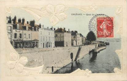 / CPA FRANCE 45 "Orléans, quai du Châtelet"