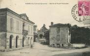 82 Tarn Et Garonne / CPA FRANCE 82 "Pommevic, mairie et route nationale"