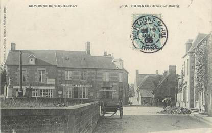 / CPA FRANCE 61 "Fresnes, le bourg"