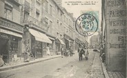 61 Orne / CPA FRANCE 61 "Flers, la grande rue "