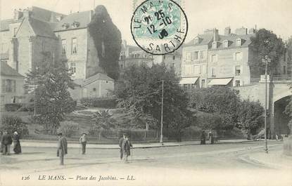 / CPA FRANCE 72 "Le Mans, place des Jacobins "