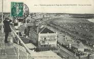 85 Vendee / CPA FRANCE 85 "Sables d'Olonne, panorama général de la plage"