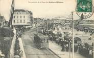 85 Vendee / CPA FRANCE 85 "Sables d'Olonne, vue générale de la plage" / TRAMWAY