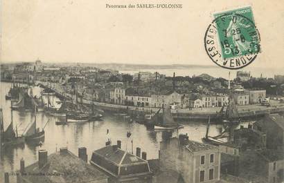 / CPA FRANCE 85 "Sables d'Olonne,  panorama"