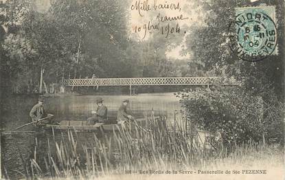 / CPA FRANCE 79 "Passerelle de Sainte Pezenne"