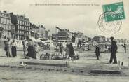 85 Vendee / CPA FRANCE 85 "Les Sables d'Olonne, concours de construction sur la plage"