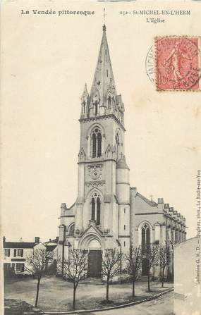 / CPA FRANCE 85 "Saint Michel en l'Herm, l'église"
