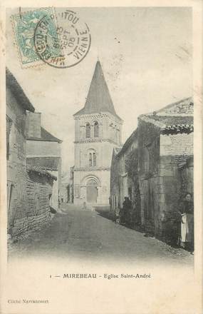 / CPA FRANCE 86 "Mirebeau, église Saint André"