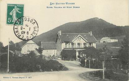 / CPA FRANCE 88 "Hôtel Velleda et Mont Donon"