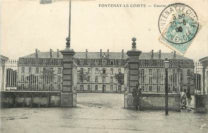 / CPA FRANCE 85 "Fontenay le Comte, caserne d'infanterie"