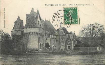 / CPA FRANCE 72 "Bazouges sur le Loir, château de Bazouges"