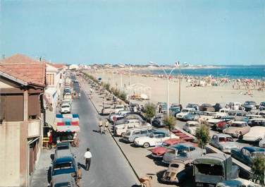 / CPSM FRANCE 34 "Le Grau d'Agde, front de mer et plage"