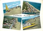 34 Herault / CPSM FRANCE 34 "Carnon plage, vues aériennes"