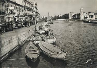 / CPSM FRANCE 34 "Sète, les quais de la résistance"