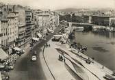 34 Herault / CPSM FRANCE 34 "Sète, la quai de la marine et le canal"