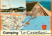 / CPSM FRANCE 34 "Sète, camping Le Castellas "
