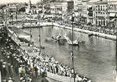 34 Herault / CPSM FRANCE 34 "Sète, le centre ville un jour d'un championnat de joutes" 