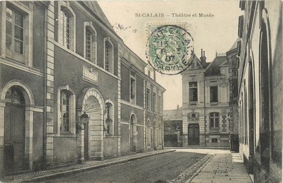/ CPA FRANCE 72 "Saint Calais, théâtre et musée"